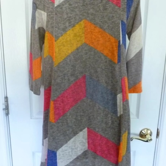 Eloges Tunic Dress Chevron Pattern, C1 - Picture 3 of 6